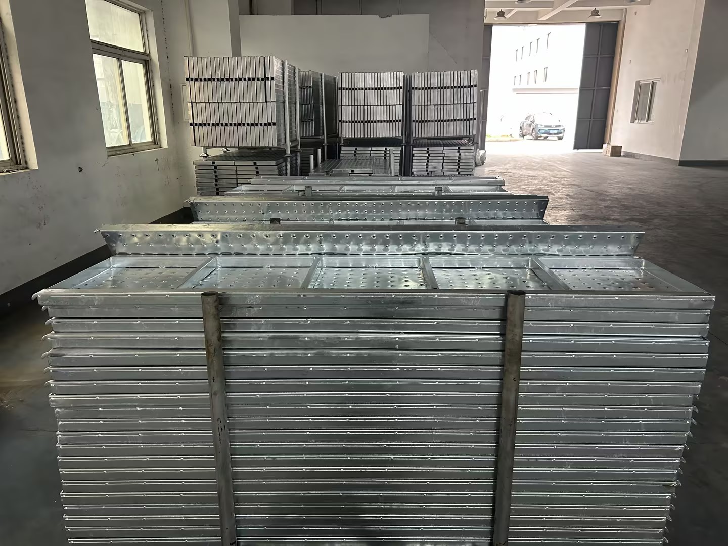 steel scaffolding plank Papan perancah baja