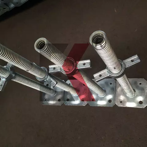 BS1139 SCAFFOLDING SCREW JACK Mur dasar untuk konstruksi