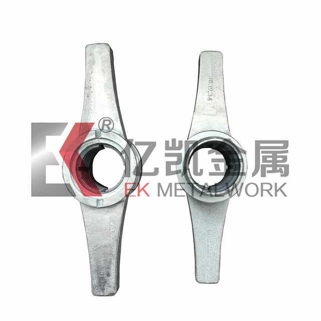 Dipesan lebih dahulu 48.3mm Galvanis SCREW Jack Nut Untuk U Head Basjajack