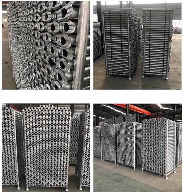 Ledger sistem perancah cuplock dicat