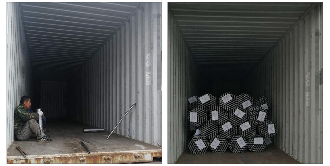 Foto pemuatan pipa perancah 02