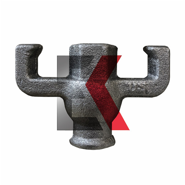 Aksesori perancah menjatuhkan kacang sayap palsu dari batang pengikat untuk bekisting