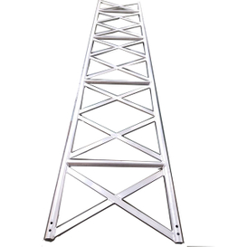 Aluminium scaffolding x balok untuk menonjol