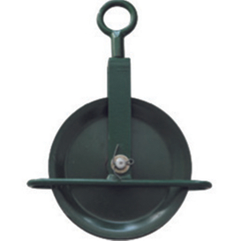 Aksesori perancah baja baja pelapis hoist roda gin