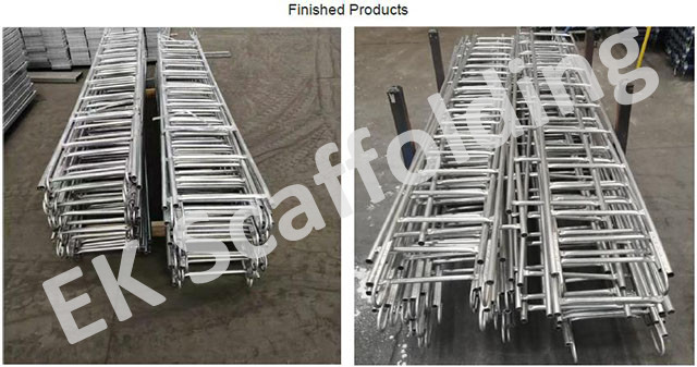 Tangga lurus perancah