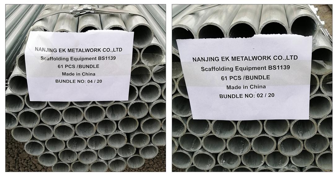 Foto pemuatan pipa perancah 01