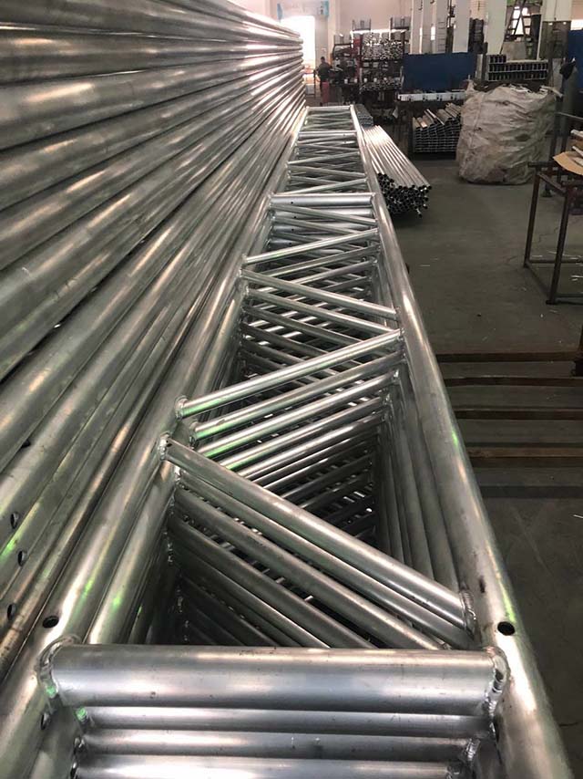 Scaffold Aluminium Scaffolding Straight Beam untuk Konstruksi
