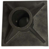 Perancah HDG Casting Base Plate Jack Nut