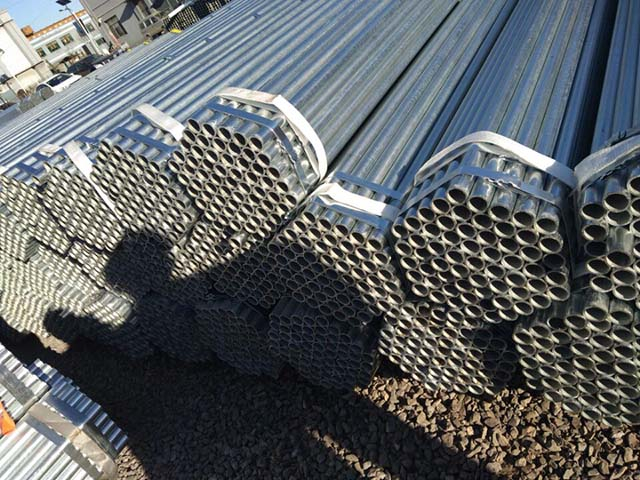 6m GI Steel Tube HDG SCAFFOLDING PIPA