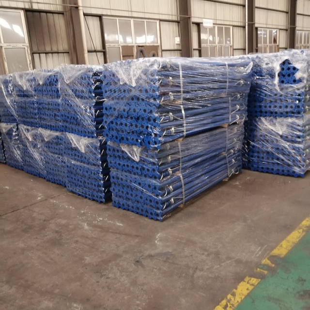 Prop baja perancah berlapis bubuk galvanis untuk konstruksi