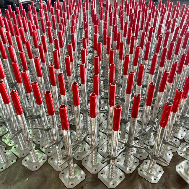 Jack sekrup perancah yang dapat disesuaikan 