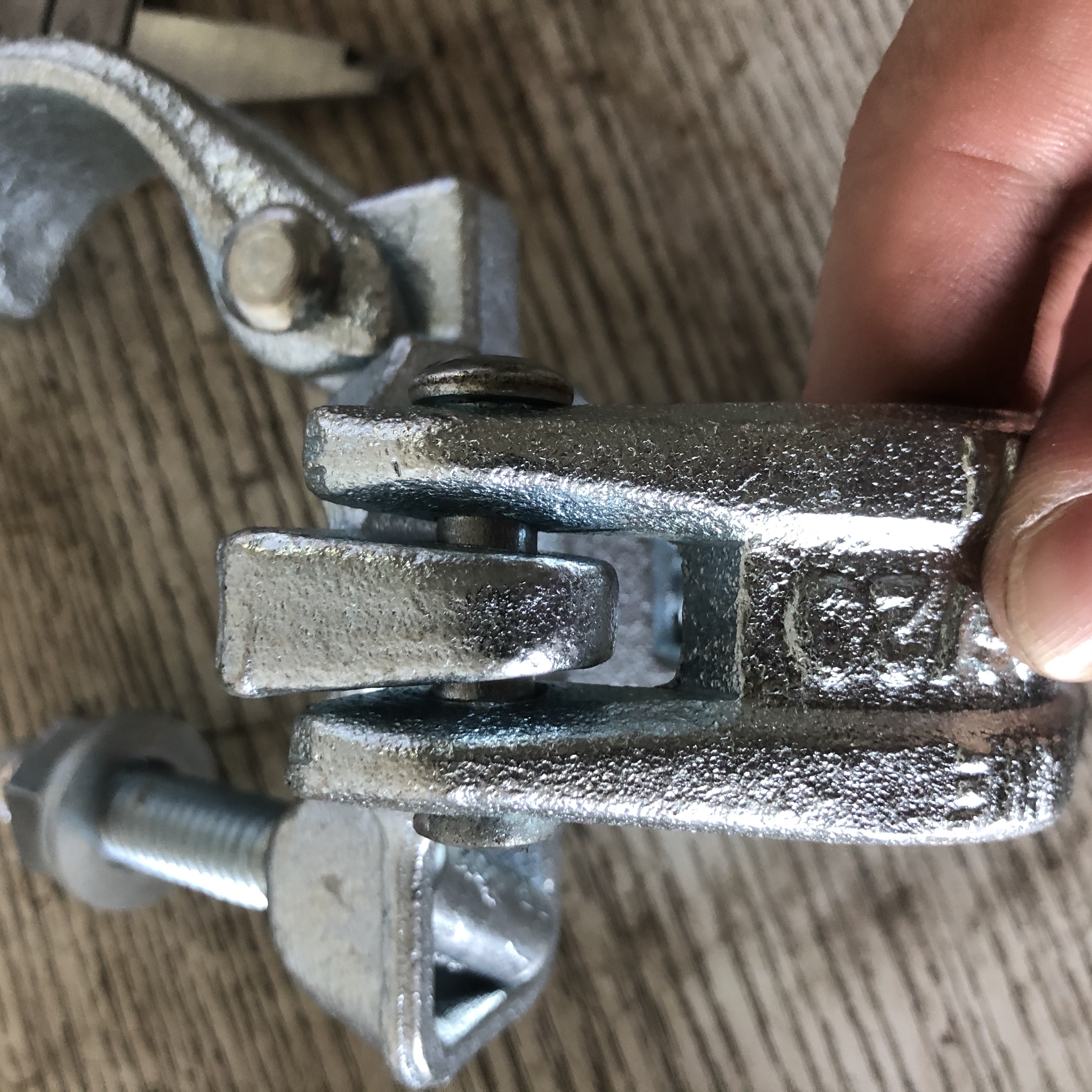 Drop forged double coupler