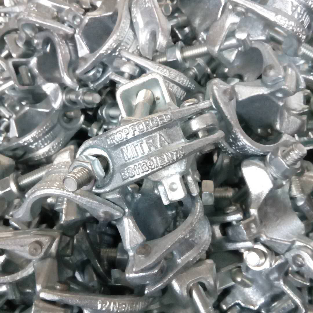 Drop forged double coupler