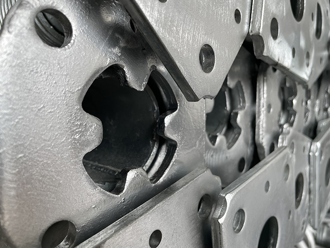 shore post Posting pantai