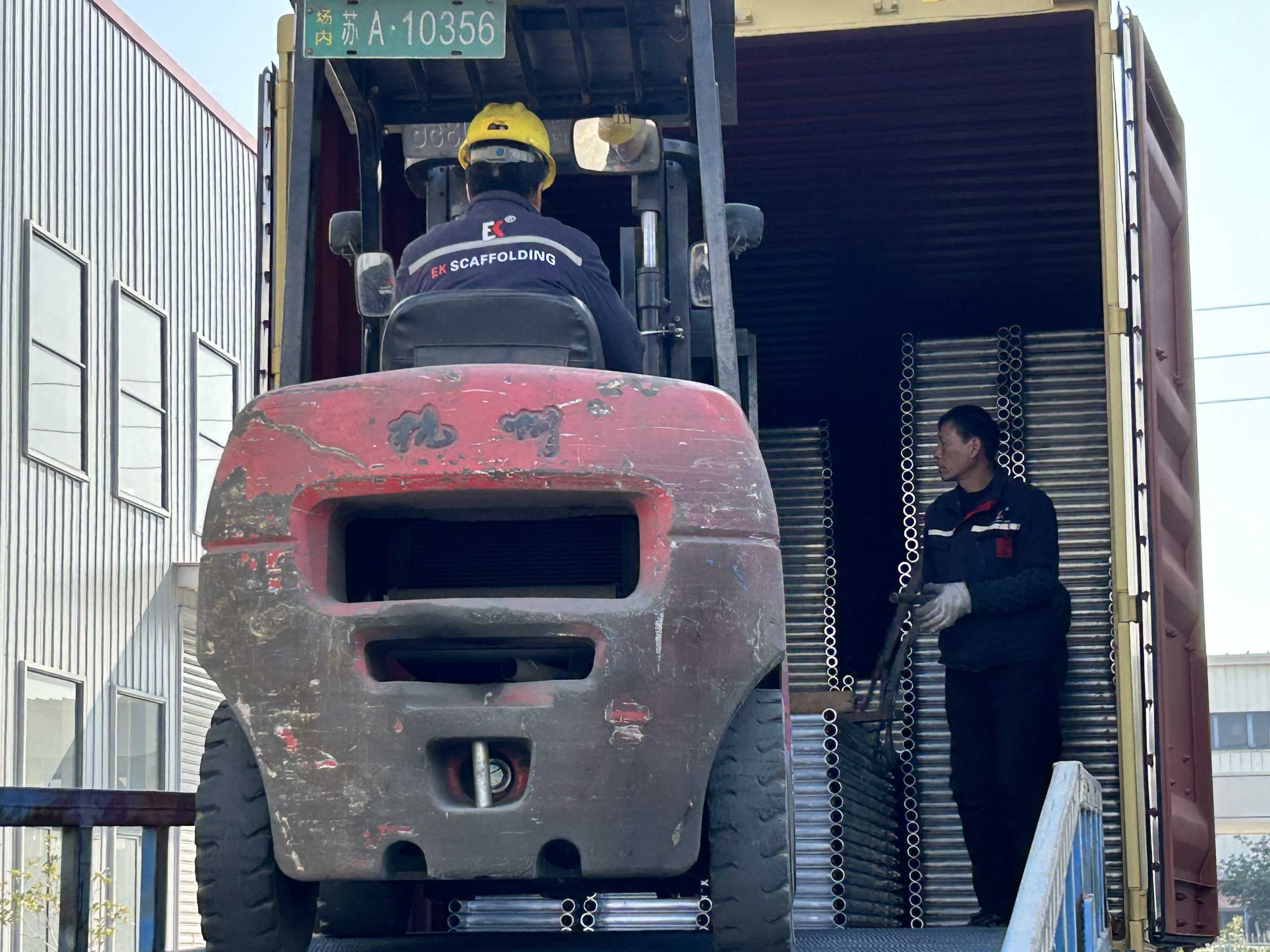 Pengiriman Aluminium Scaffold Beam 