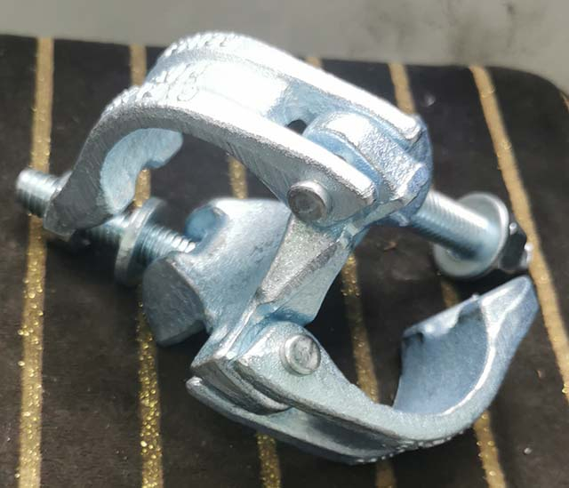 Drop scaffolding scaffolding galvanized fixed coupler