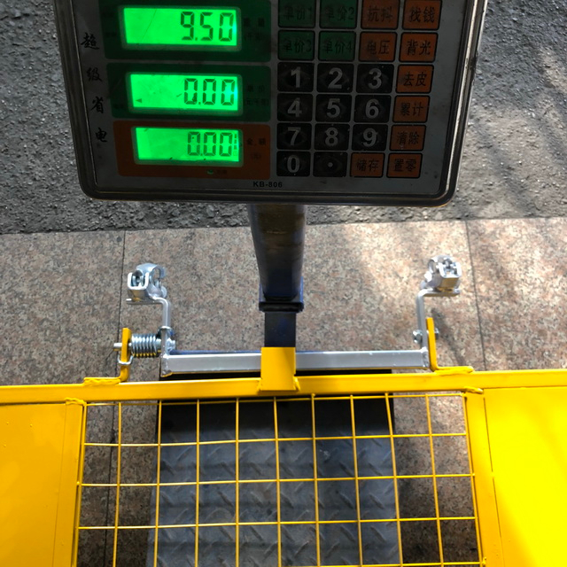 BS1139 Painted Scaffolding Safety Gate untuk konstruksi