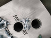 Drop scaffolding scaffolding electro-galvanized rwivel coupler