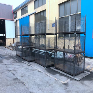 Palet baja perancah untuk penyimpanan coupler