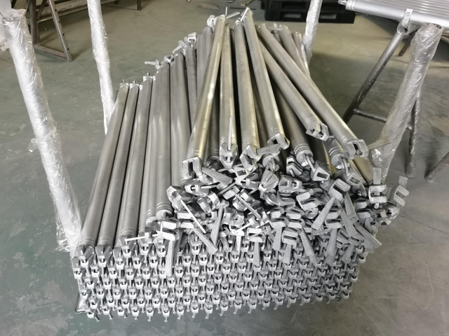 Ledger perancah ringlock aluminium