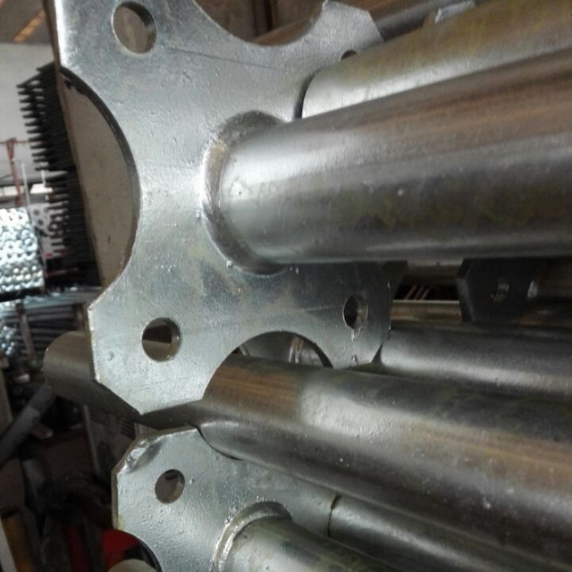 Prop baja perancah galvanis GI untuk konstruksi