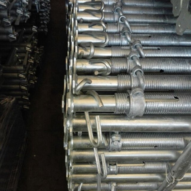 BS1139 Prop baja perancah galvanis untuk konstruksi