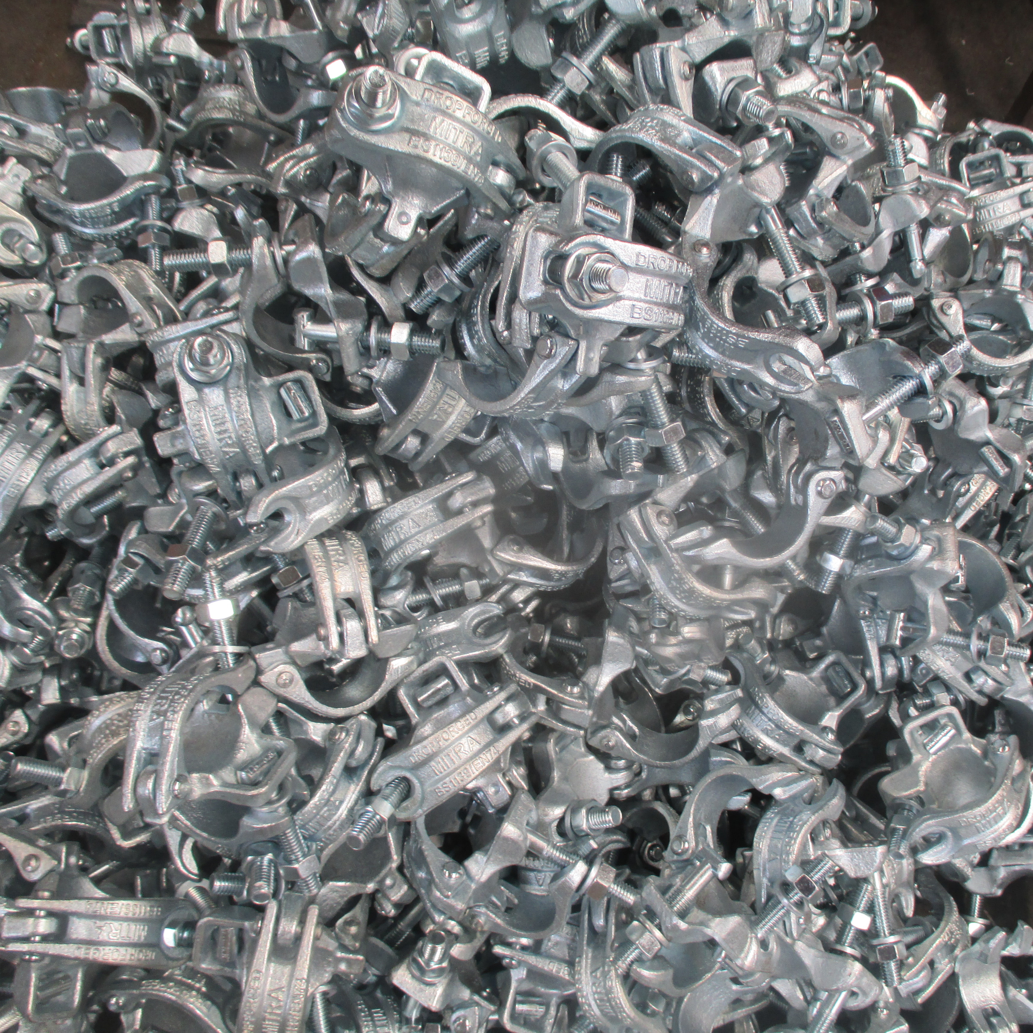 Drop forged double coupler