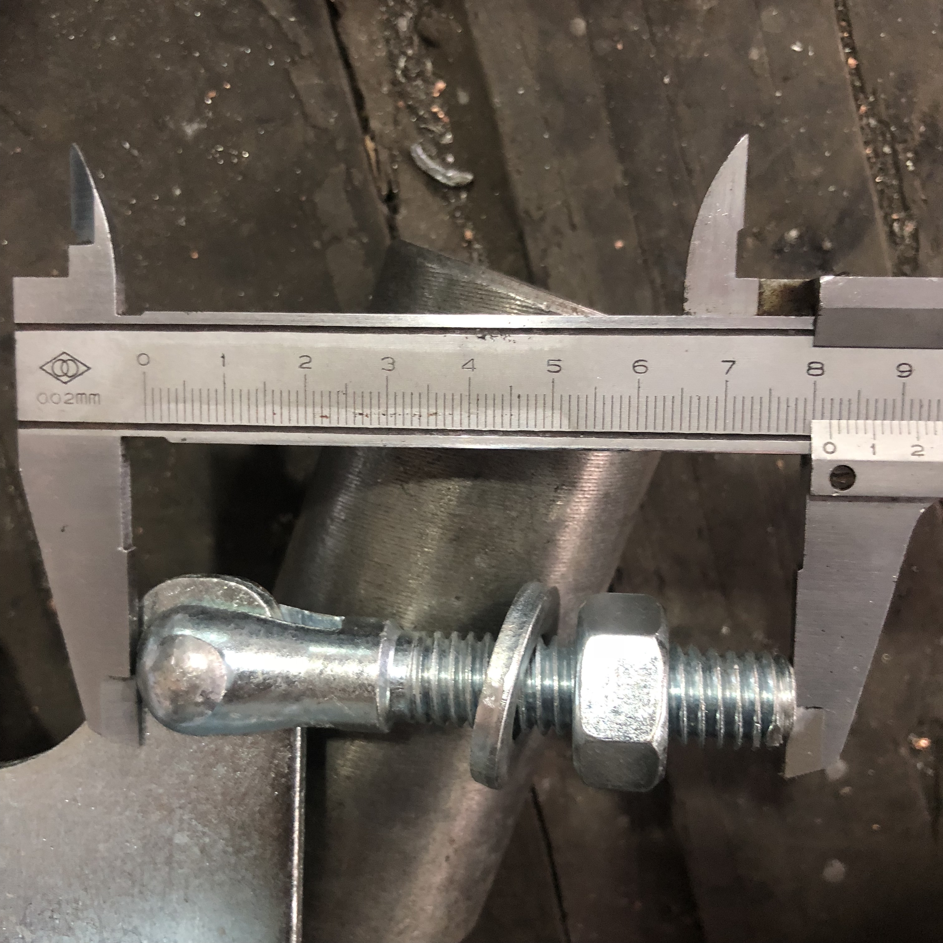 Papan Ukuran Coupler Penahan 