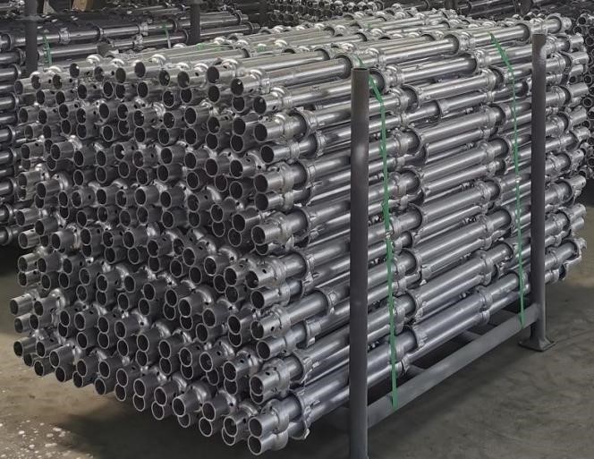 Sistem perancah cuplock galvanis vertikal