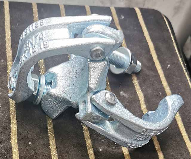 Jatuhkan coupler tetap elektro scaffold forging