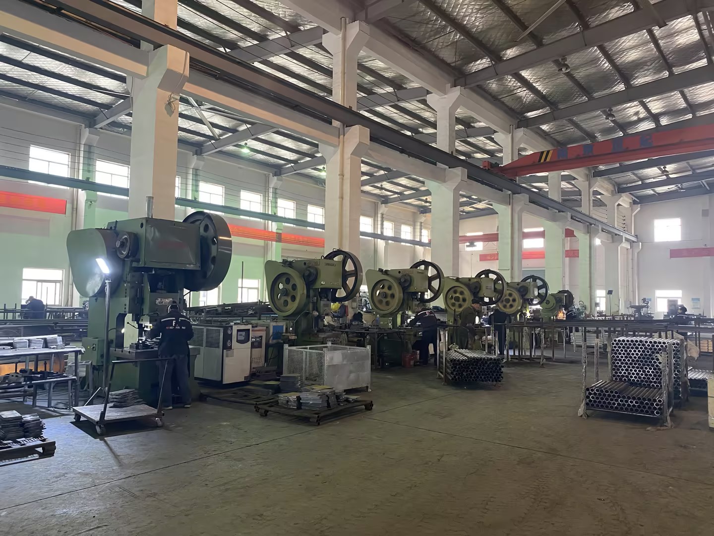 SCAFFOLDING Penyelesaian pabrik dan perayaan ulang tahun ke -12 