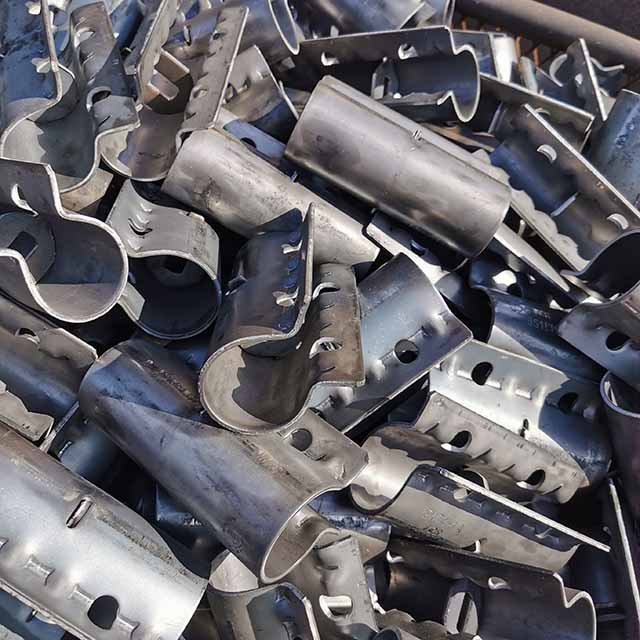 Aksesori perancah untuk coupler lengan limpet putar ditekan