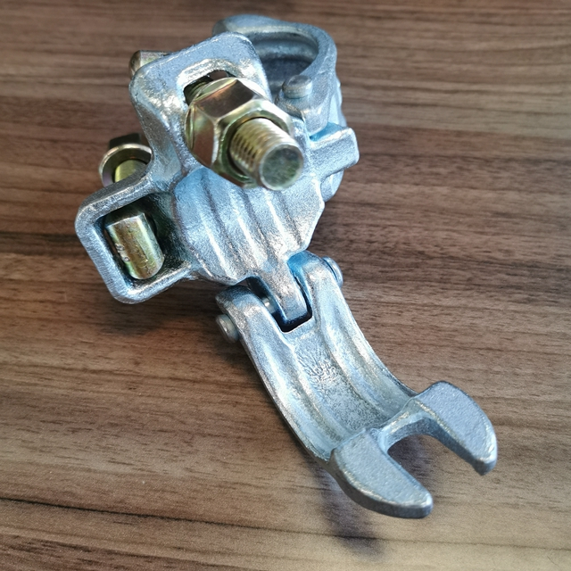 Perancah tipe lampu drop forged ganda coupler