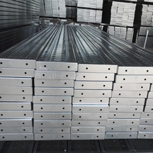 BS1139 Galvanis Plank Steel Scaffolding 210*40mm
