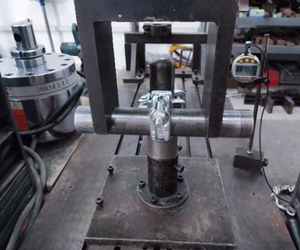 Drop Forged Swivel Coupler Class 'B ' dalam Tes (Kekuatan Kegagalan)