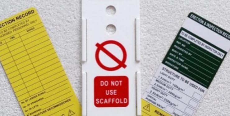 Tag Keselamatan untuk Kesehatan, Keselamatan, Kualitas & Lingkungan