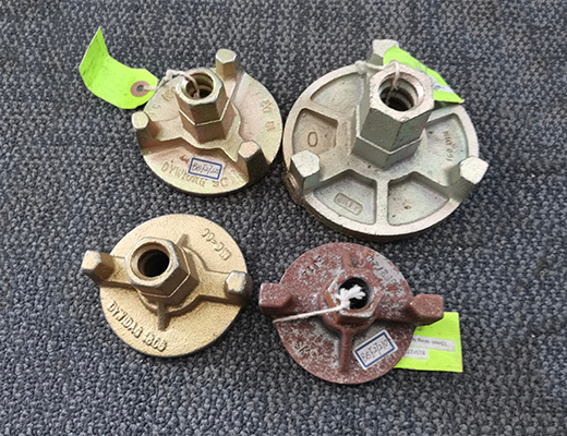 batang pengikat bekisting, kacang sayap dan stopper air