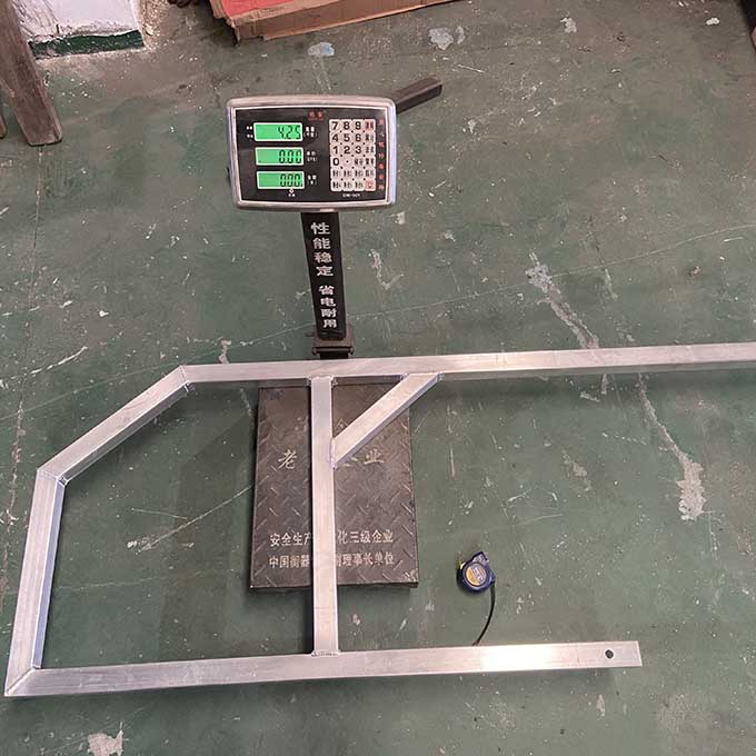 Aluminium Ringlock Scaffolding Stair Handrail 2.0m - Top