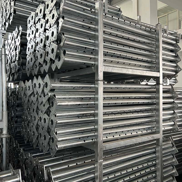 Props baja perancah yang dapat disesuaikan