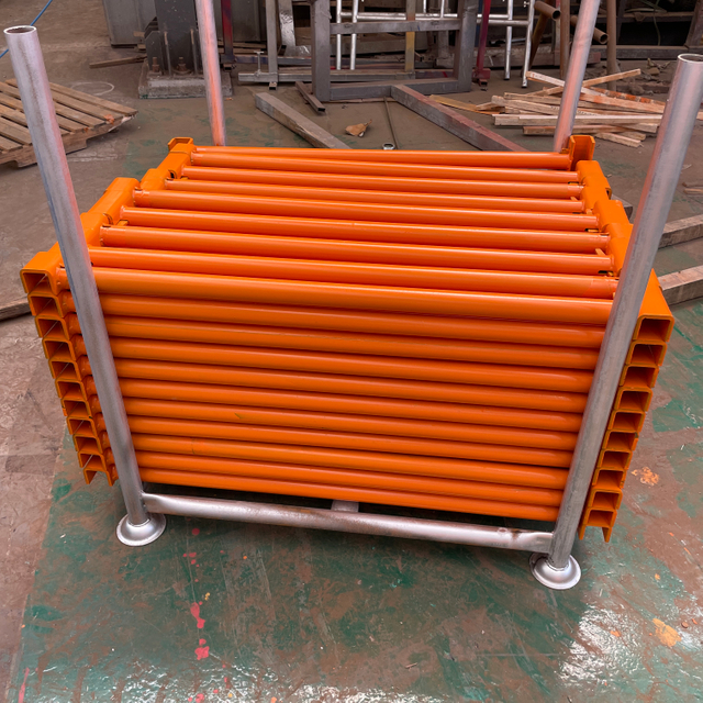 Melukis sistem perancah scaffolding cuplock