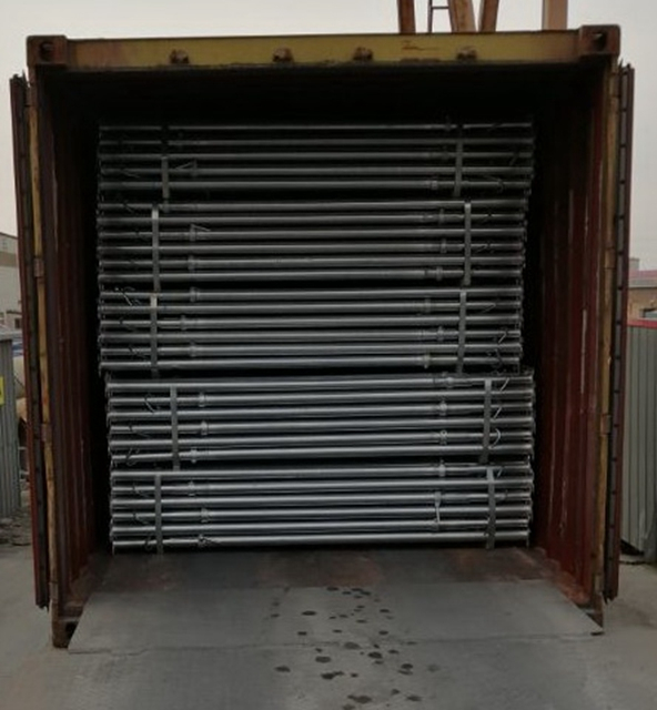 Prop baja perancah galvanis ringan untuk konstruksi