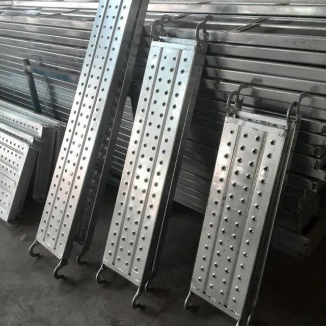 Galvanis Scaffolding Hook Steel Plank untuk Bangunan