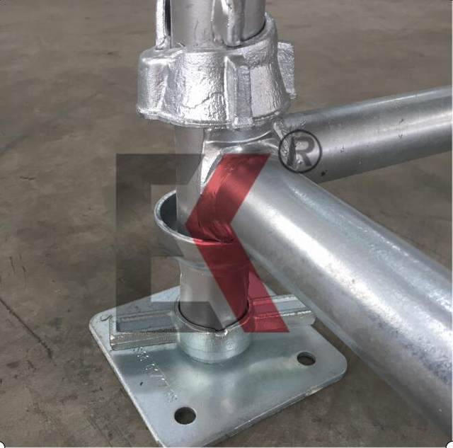 Perancah cuplok hdg standar galvanis scaflok cuplock System vertikal