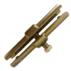 Drop coupler pin sambungan perancah forged