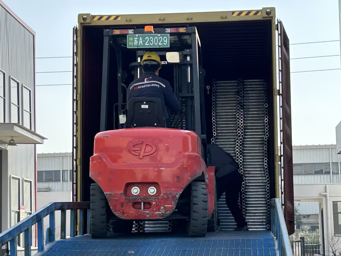 Pengiriman Aluminium Scaffold Beam Pengiriman 