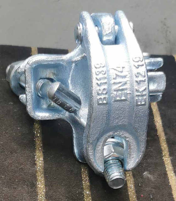 Jatuhkan scaffolding electro fixed coupler