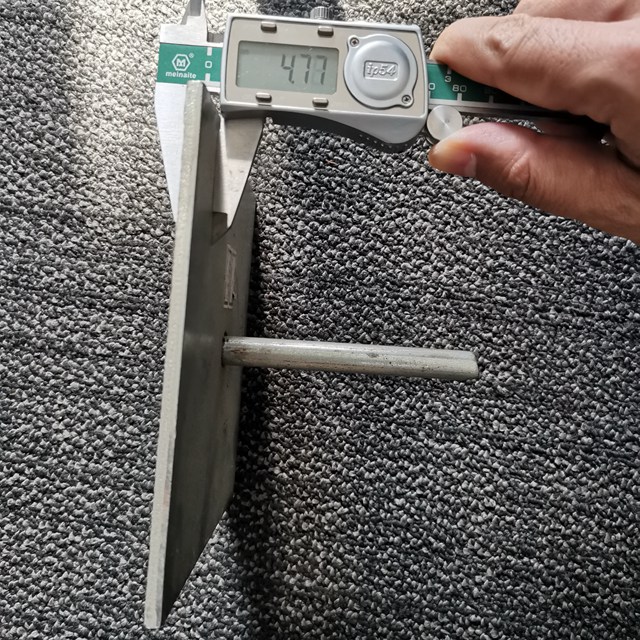 Pelat dasar bundar bundar 17