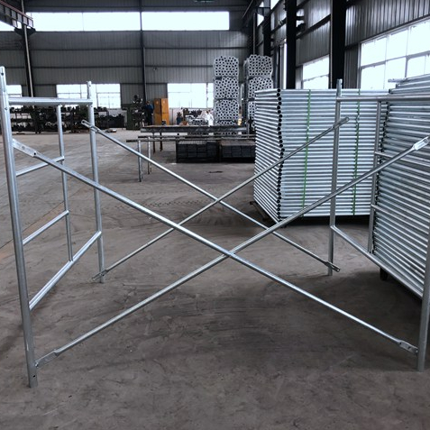 Hot dip galvanis hdg auto-lock frame scaffolding