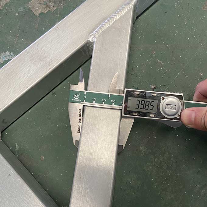 Aluminium Ringlock Scaffolding Stair Handrail 2.0m - Top