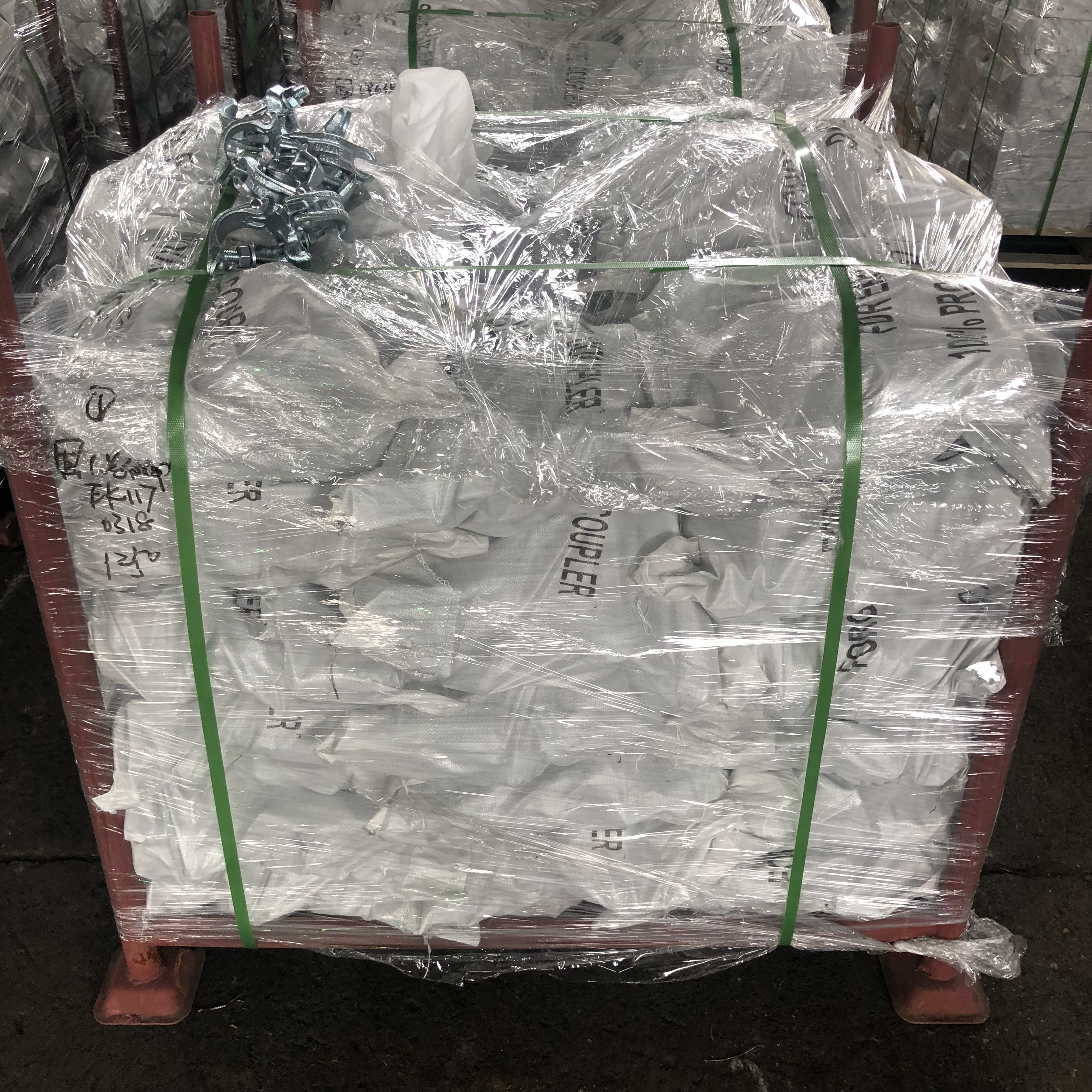 Drop forged double coupler